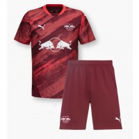 Dres RB Leipzig Arthur Vermeeren #18 Preč pre deti 2024-25 Krátky Rukáv (+ trenírky)